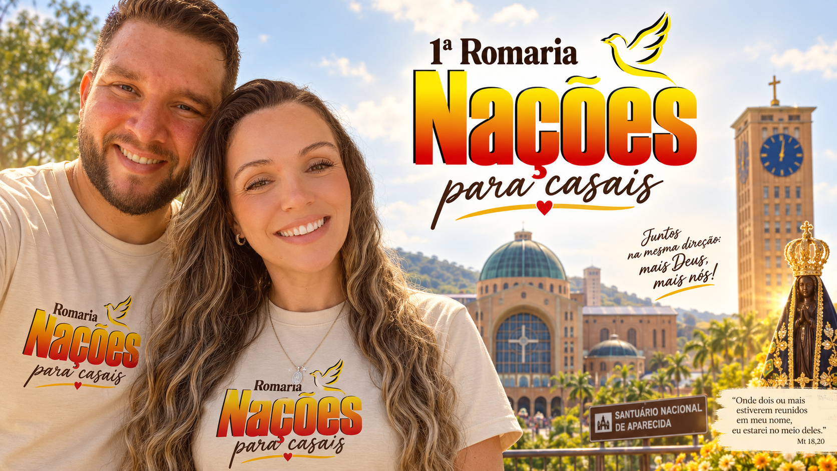 Romaria Nações para Casais